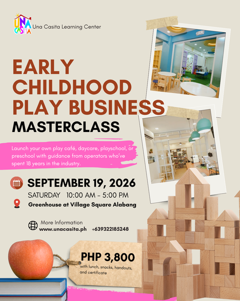 Early Childhood Play Business Masterclass